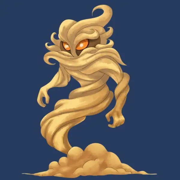 QuickSand, antagonist of Shifting Sands continent in Lore of Terra